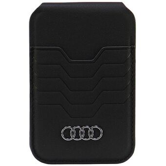 Audi Leather Wallet Card Slot Stand czarny/black MagSafe AU-MSCH-GT/D3-BK

Audi nahkainen lompakko korttipaikalla ja telineellä, czarny/black MagSafe AU-MSCH-GT/D3-BK