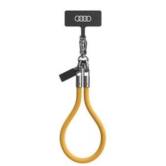 Audi universaali puhelinhihna 28cm 8mm keltainen/yellow AU-HSL8-R8/D1-YW