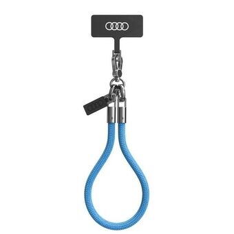 Audi yleismallinen puhelinhihna 28 cm 8 mm sininen/blue AU-HSL8-R8/D1-BE