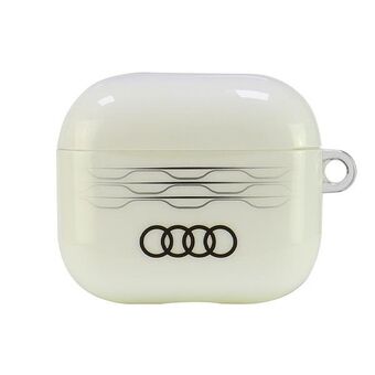 Audi IML Geometric Pattern AirPods 3 kuori biały/white AU-IMLAP3-A6/D3-WE