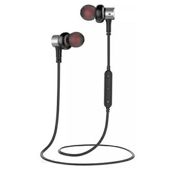 AWEI langattomat urheilukuulokkeet Bluetooth B923BL musta/magneettikiinnitteiset