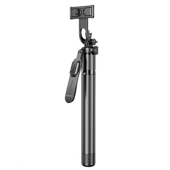 AWEI Selfie Stick X56 musta /black alumiininen /aluminum alloy