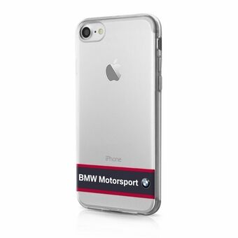 Kovakotelo BMW BMHCP7TRHNA iPhone 7/8 / SE 2020 / SE 2022 läpinäkyvä laivastonsininen