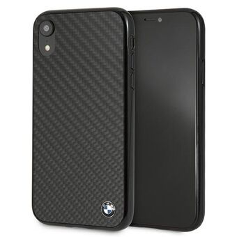 Etui hardcase BMW BMHCI61MBC iPhone Xr musta Signature-Carbon