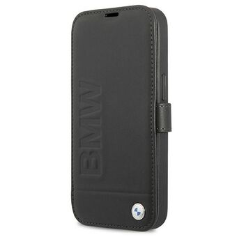 Etui BMW BMFLBKP13LSLLBK iPhone 13 Pro /13 6,1" musta/black book Signature