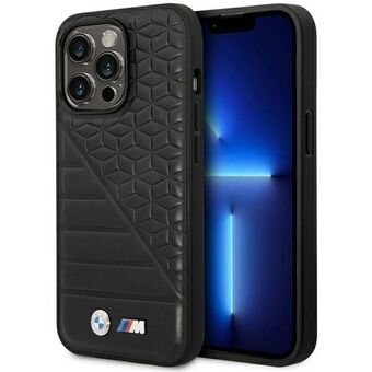 Kotelo BMW BMHCP14X22PMGK iPhone 14 Pro Max 6,7" musta/black Bi Pattern