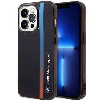 Kotelo BMW BMHCP14L22HVGV iPhone 14 Pro 6,1" musta/musta IML Tricolor Stripe