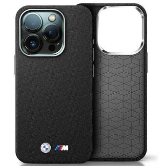 BMW BMHCP16X23PUFWKEV iPhone 16 Pro Max 6.9" musta/black kovakotelo M Edition Kevlar-kääreellä varustettu metalli