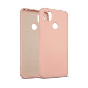 Beline Etui Silikoni Xiaomi Redmi 9C ruusukultainen