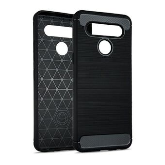 Beline Etui Carbon Realme 7 musta