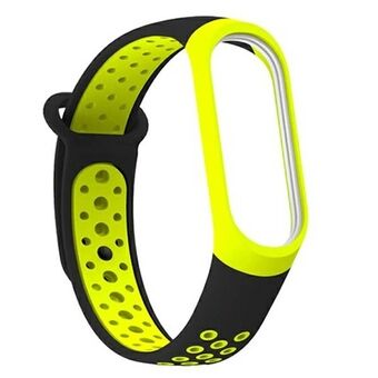 Beline vyö Mi Band 3/4 design musta-keltainen / musta-keltainen