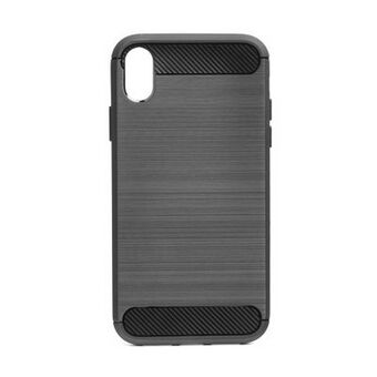 Beline Etui Carbon Oppo A52/A72 musta