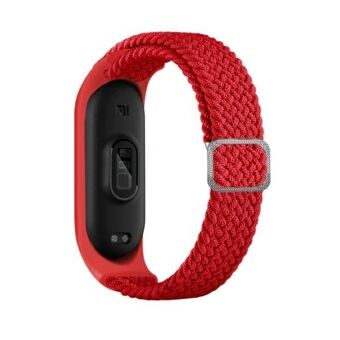 Beline pasek Mi Band 7/6/5 Tekstiili punainen/red