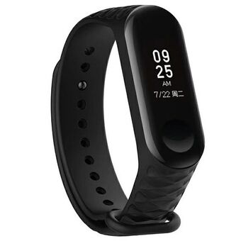 Beline pasek Mi Band 7/6/5 musta/black ver2