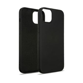 Beline Case Silicone iPhone 14 Plus 6,7" musta/musta