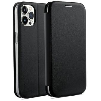 Beline Book Magnetic Case iPhone 14 Pro Max 6,7" musta/musta