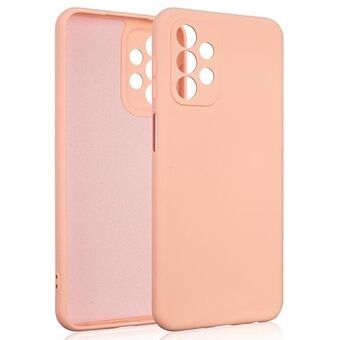 Beline Etui Silikoni Samsung A23 5G A236 pinkki-kultainen/ruusukulta