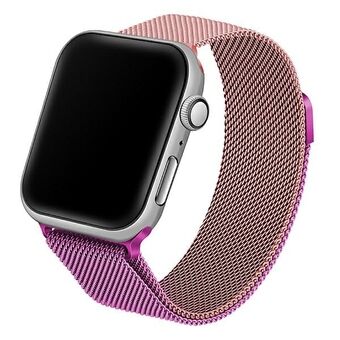 Beline Apple Watch teräsranneke 38/40/41 mm pinkki/violetti pinkki/violetti