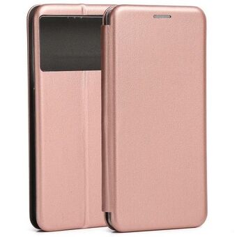 Beline Book Magnetic Case Xiaomi Poco M5 ruusukulta/ruusukulta