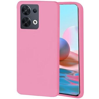 Beline Case Candy Oppo Reno 8 vaaleanpunainen/vaaleanpunainen