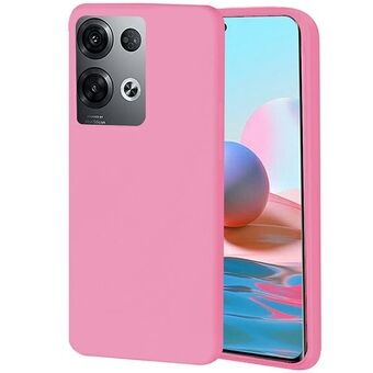 Beline Case Candy Oppo Reno 8 Pro vaaleanpunainen/vaaleanpunainen