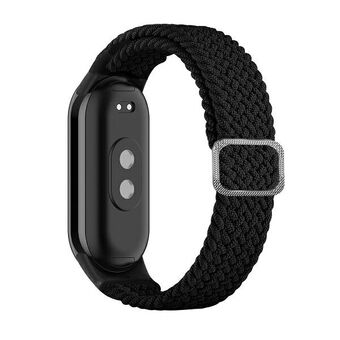 Beline pasek Mi Band 8 Tekstiili musta/musta