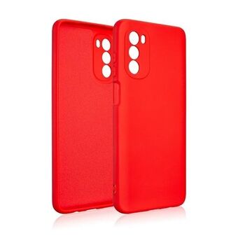 Beline-suoja silikonia Motorola Moto G82 5G:lle, punainen