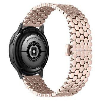 Beline pasek Watch 20mm Metal Honeycomb rózowo-złoty /rosegold box