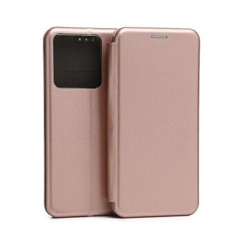 Beline Etui Kirja Magneettinen Xiaomi Redmi Note 13 5G vaaleanpunainen-kultainen/ruusukulta