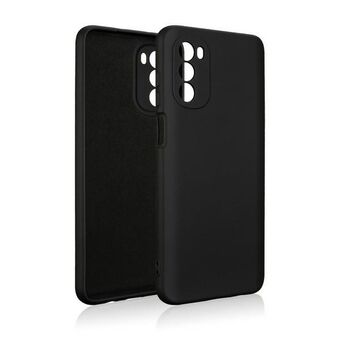 Beline Etui Silikoni Motorola MOTO G52 musta/black