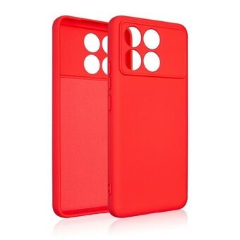 Beline Etui Silicone Xiaomi Poco F6 Pro punainen/red