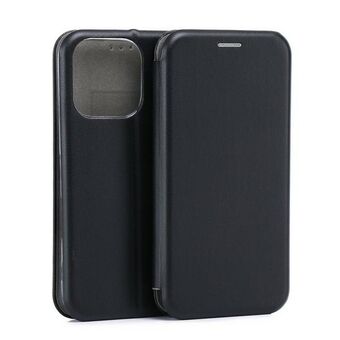 Beline Etui Book Magnetic iPhone 16 Pro musta/black