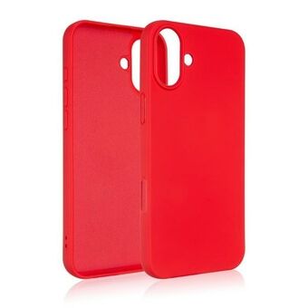 Beline Etui Silikoni iPhone 16 6.1" punainen/red