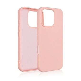 Beline Etui Silikoni iPhone 16 Pro 6.3" pinkki-kultainen/roosa kulta