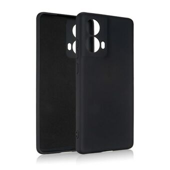 Beline Etui Silikoni Moto G85 5G musta/black