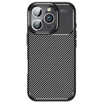 Beline Etui Carbon Armor iPhone 16 Pro 6.3" musta/black box