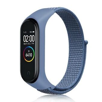 Beline pasek Mi Band 7/6/5/4/3 NylonLoop sininen/blue