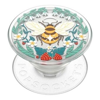 Popsockets PlantCore Grip Bee Boho 806486 on puhelimen pito- ja tukijalka, jossa on mehiläiskuviointi ja boho-tyyli.