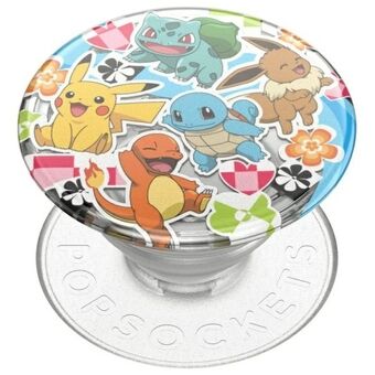 Popsockets 2 Pokemon Multi Läpinäkyvä 112697 pidike ja teline puhelimelle - lisenssi