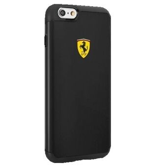 Ferrari Hardcase FESPHCP6BK iPhone 6 / 6S iskunkestävä musta / musta