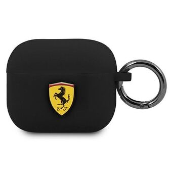 Ferrari FEA3SILBK AirPods 3 kotelo musta silikoni