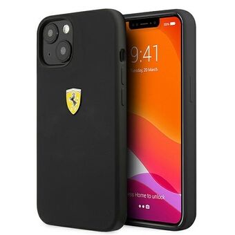 Ferrari FESSIHCP13MBK iPhone 13 6,1" musta/musta kovakotelo silikoni