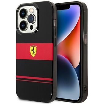 Ferrari FEHMP14LUCOK iPhone 14 Pro 6,1" musta/musta kovakotelo IMD Combi Magsafe