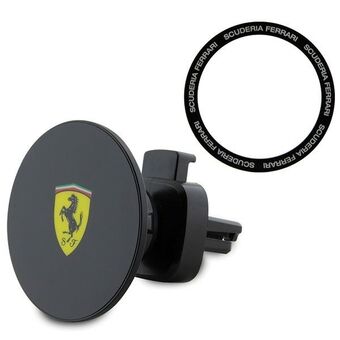 Ferrari magneettinen pidike FECHMMAK ritilälle, musta - Black 2023 -kokoelma MagSafe