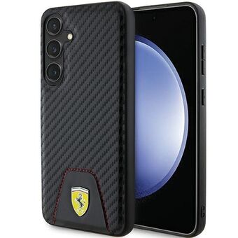 Ferrari FEHCS24MN3PUK S24+ S926 musta/kova kuori Carbon ompeleella pohjassa.