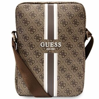 Guess Bag GUTB10P4RPSW 10" ruskea/ruskea 4G Stripes tablettipussi