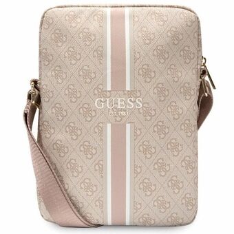 Guess Bag GUTB10P4RPSP 10" pinkki/vaaleanpunainen 4G Stripes tablettipussi