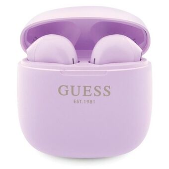 Arvaa Bluetooth-kuulokkeet GUTWST26PSU TWS + latausasema, violetti/purppura, Classic EST -logo