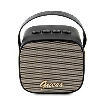 Arvaa Bluetooth-kaiutin GUWSB2P4SMK Speaker mini czarny/black 4G Leather Script Logo with Strap