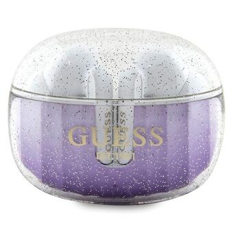 Arvaa Bluetooth-kuulokkeet GUTWSHDGKEEU TWS + latausasema violetti/purppura Glitter Gradient